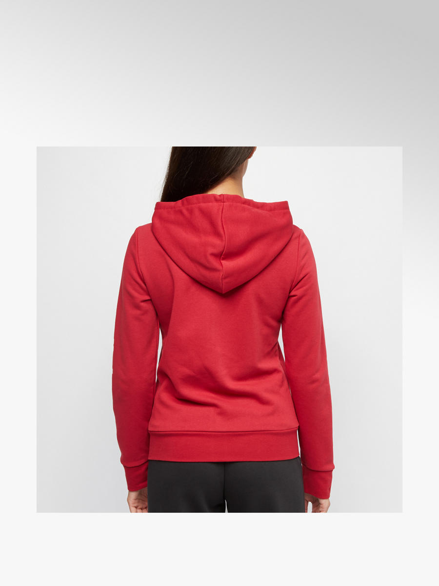 adidas bluza damska z kapturem czerwona adidas bluza damska z kapturem czerwona